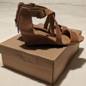 Lucky brand wedge sandals